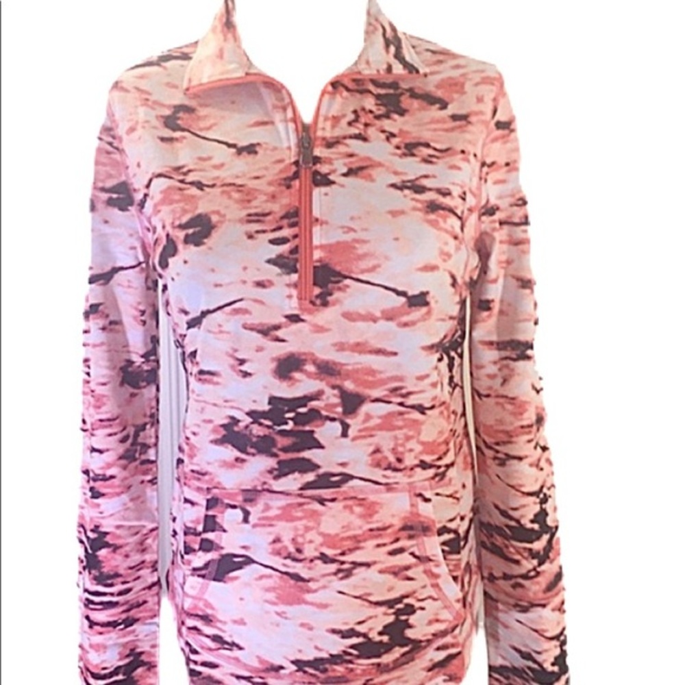 Exertek Petite Coral Multi Pullover Top